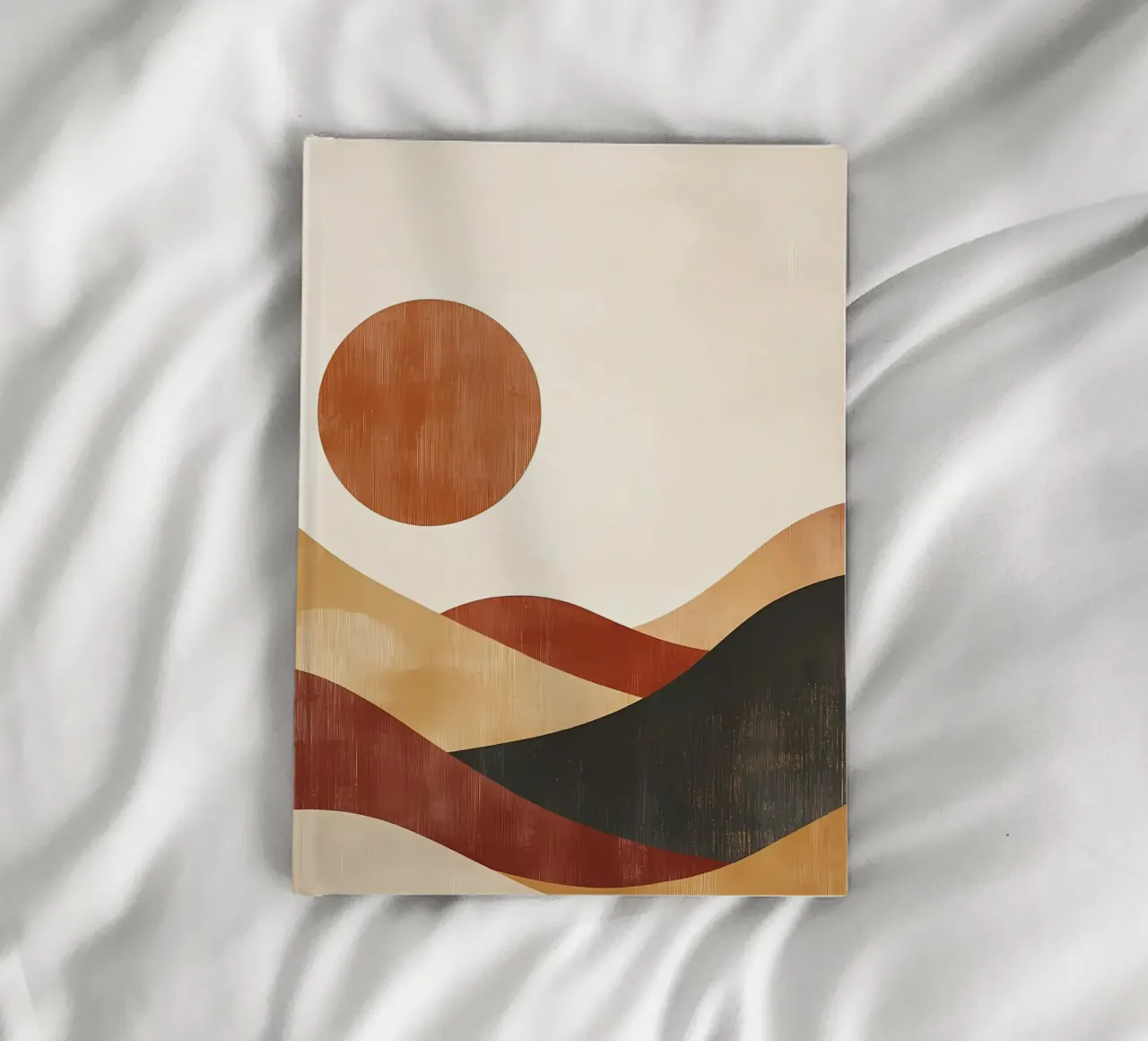Boho Landscape Notizbuch von Olga Wildrose