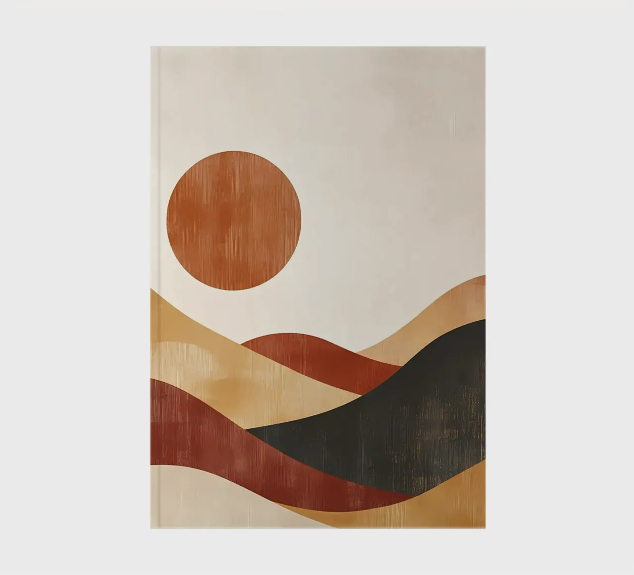 Boho Landscape Notizbuch von Olga Wildrose