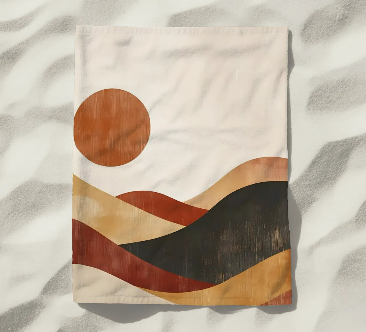 Boho Landscape telo mare da IamHomeStudio