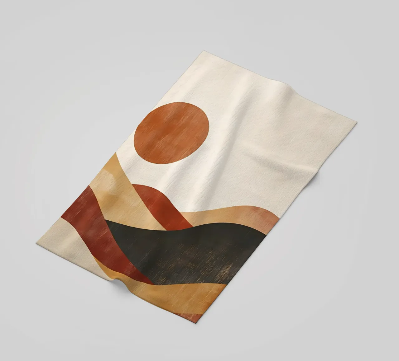 Boho Landscape telo mare da IamHomeStudio