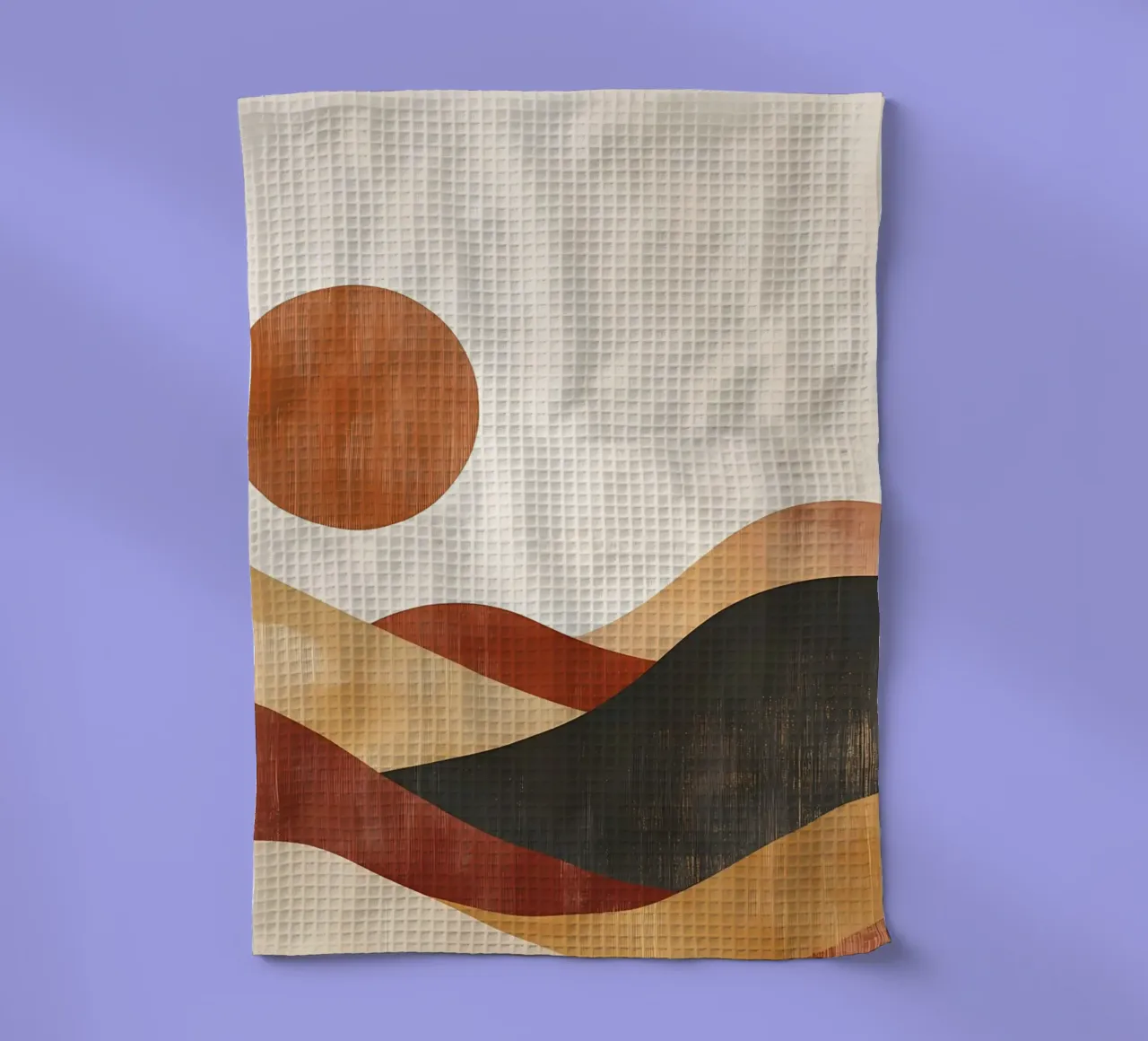 Boho Landscape Geschirrtuch von Olga Wildrose