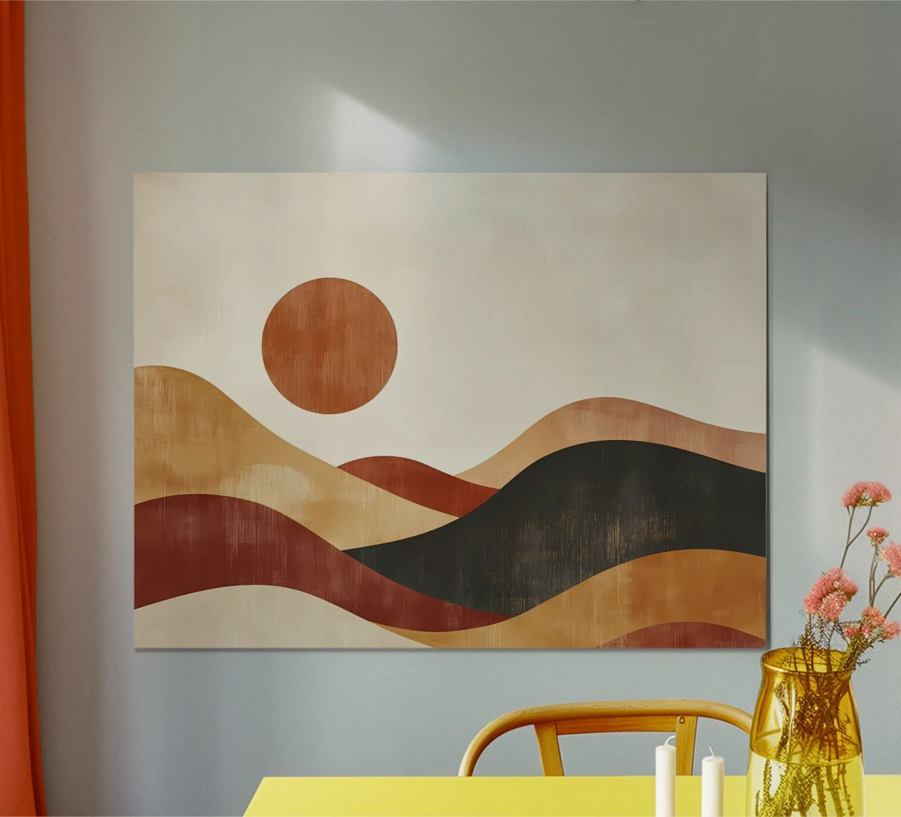 Boho Landscape poster by Olga Wildrose