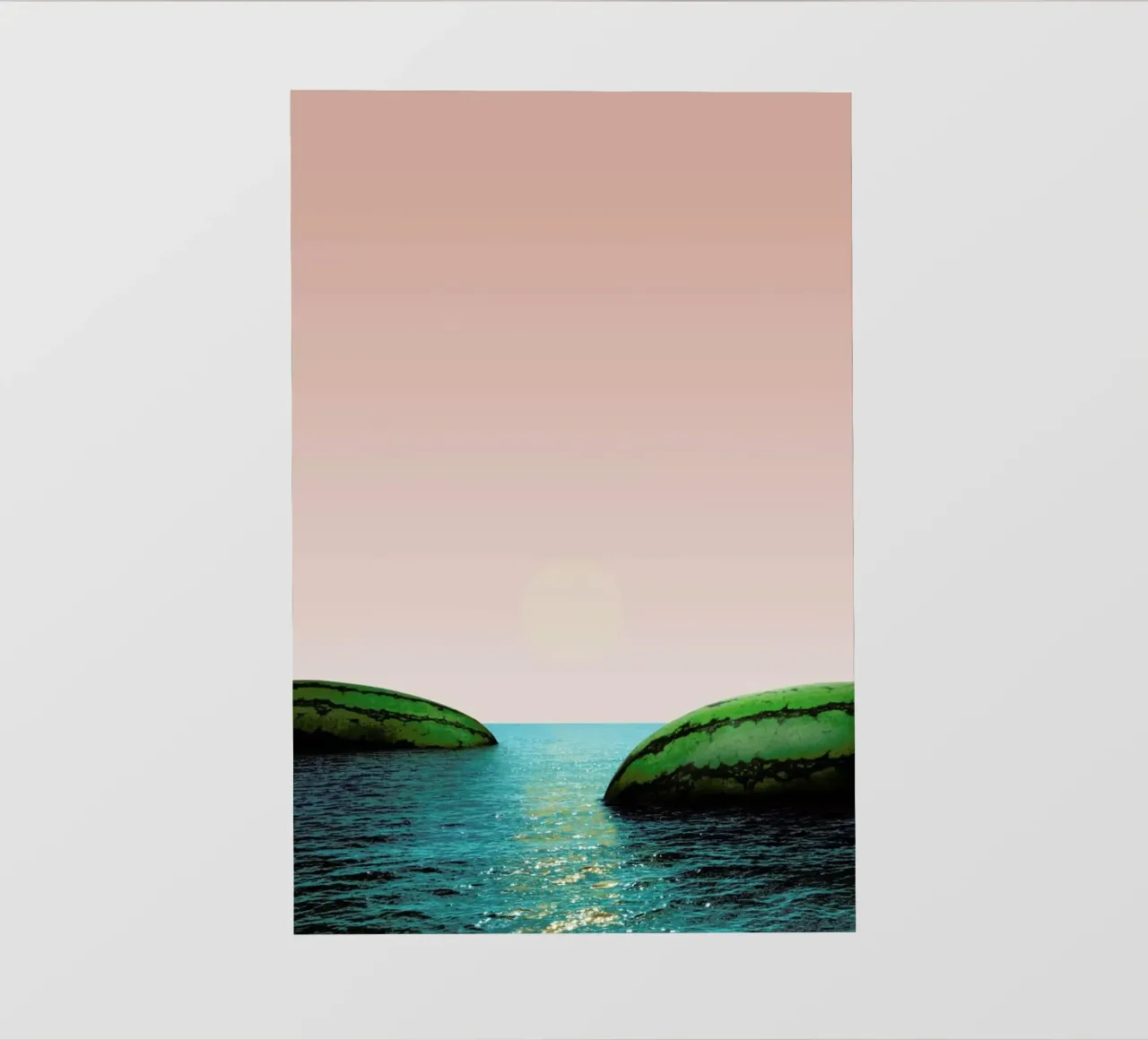 Melon Shore pellicola backlit da Lemon-apes