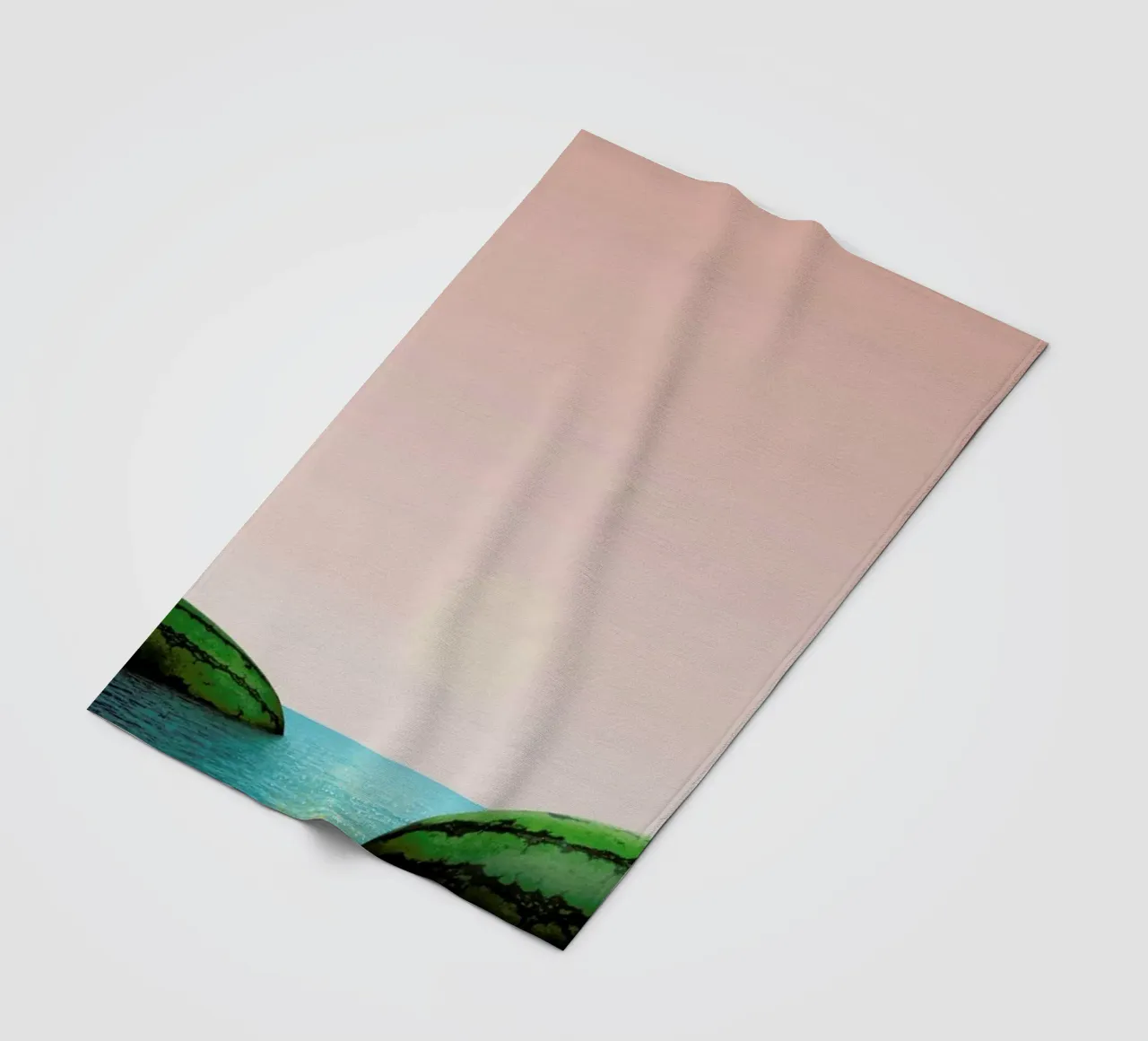 Melon Shore fleece blanket by Lemon-apes