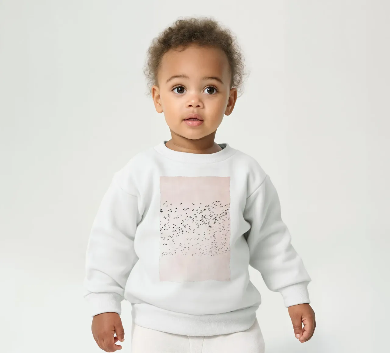 Moving On To The Sun baby sweatshirt by Kubistika