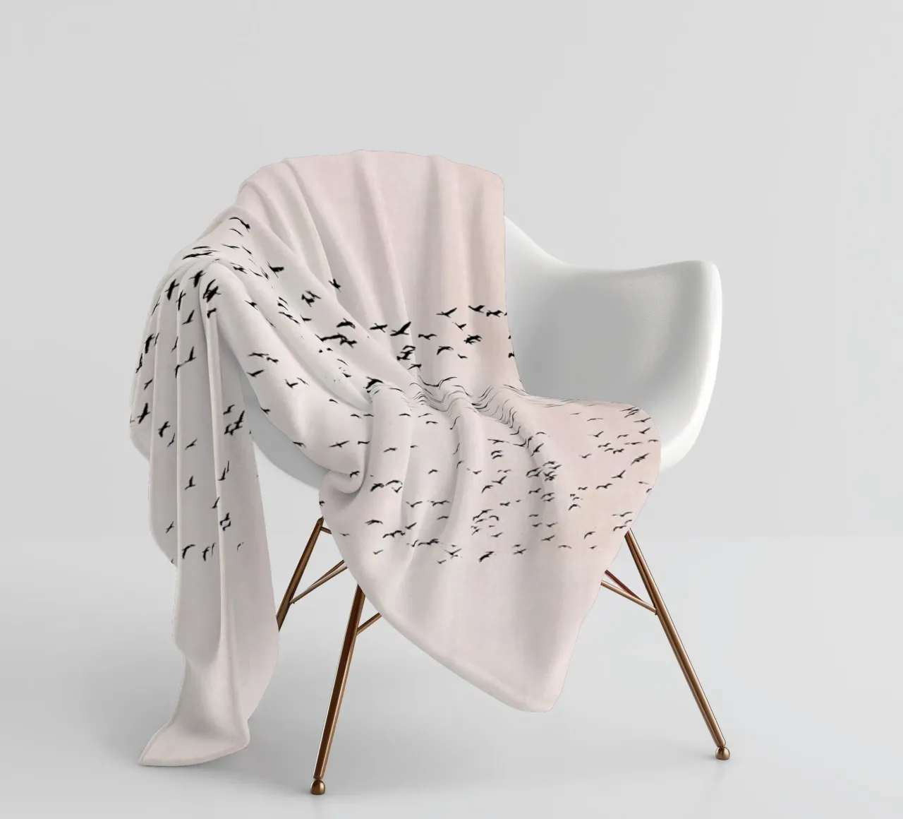 Moving On To The Sun fleece blanket by Kubistika