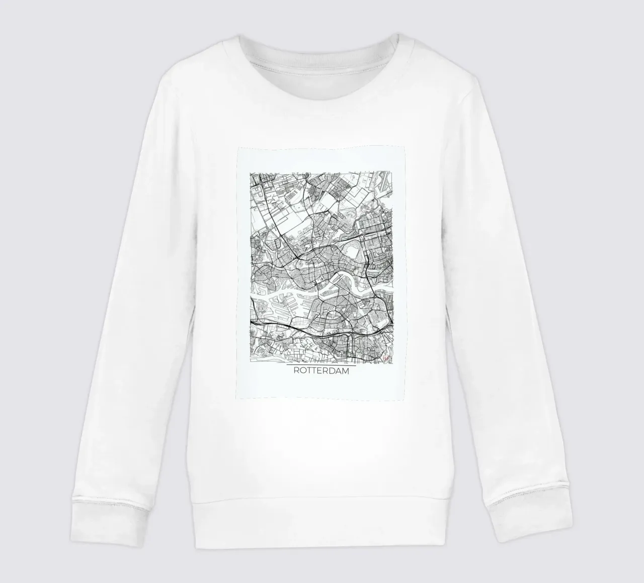Rotterdam Minimal felpa bambino da Hubert Roguski
