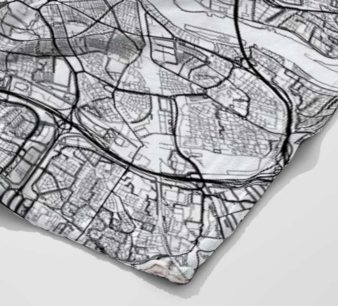 Rotterdam Minimal coperta in pile da Hubert Roguski