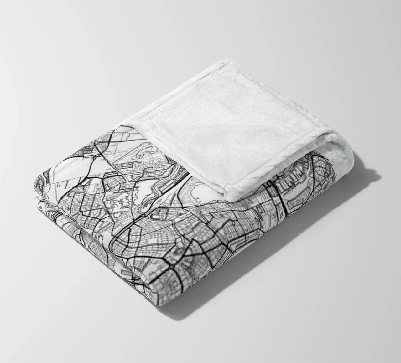 Rotterdam Minimal coperta in pile da Hubert Roguski
