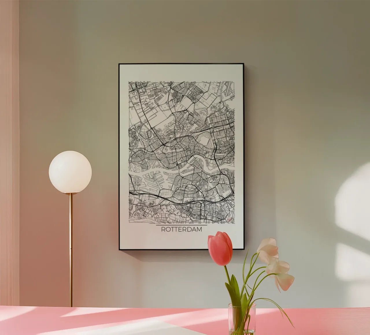 Rotterdam Minimal plexiglass da Hubert Roguski