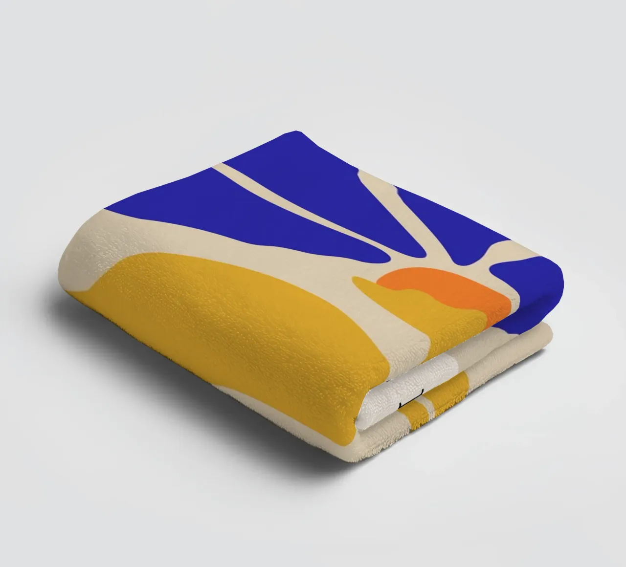Henri Matisse-Inspired Abstract Floral Art Print asciugamano da bagno da PrintCessStudio