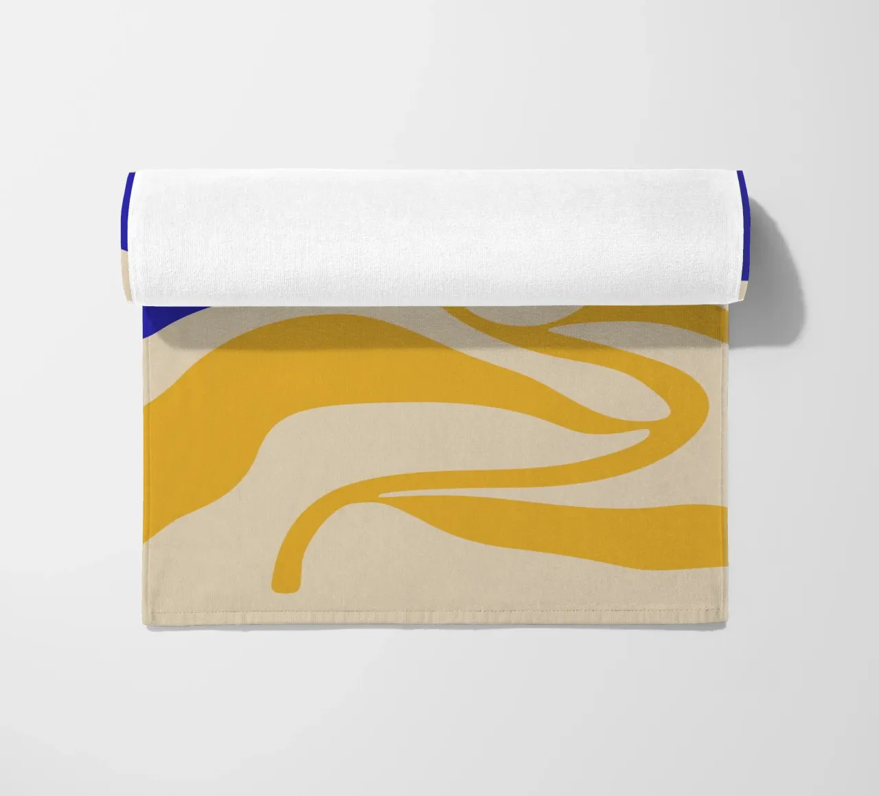 Henri Matisse-Inspired Abstract Floral Art Print telo mare da PrintCessStudio