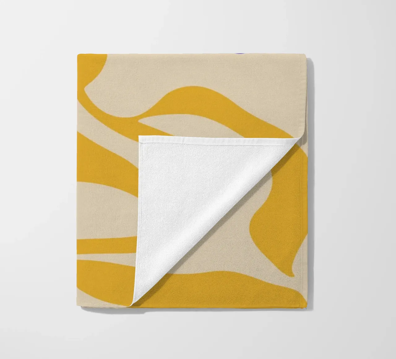 Henri Matisse-Inspired Abstract Floral Art Print telo mare da PrintCessStudio