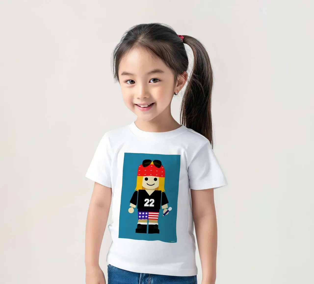 Axl Rose - Toy t-shirt bambini da Rafa Gomes