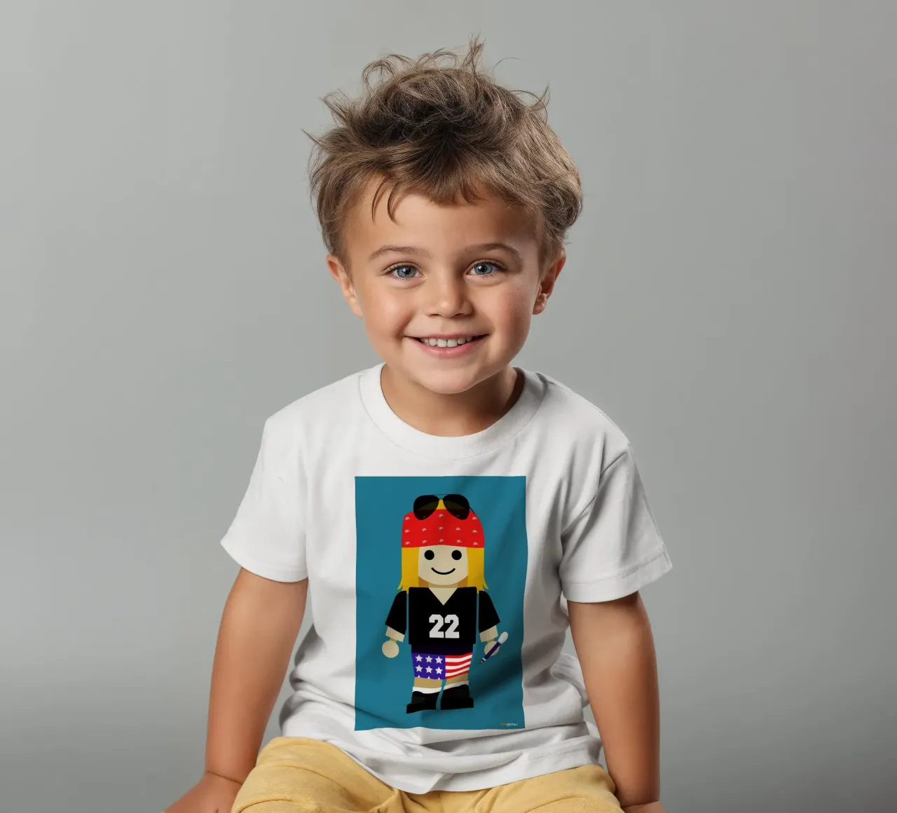Axl Rose - Toy t-shirt bambini da Rafa Gomes