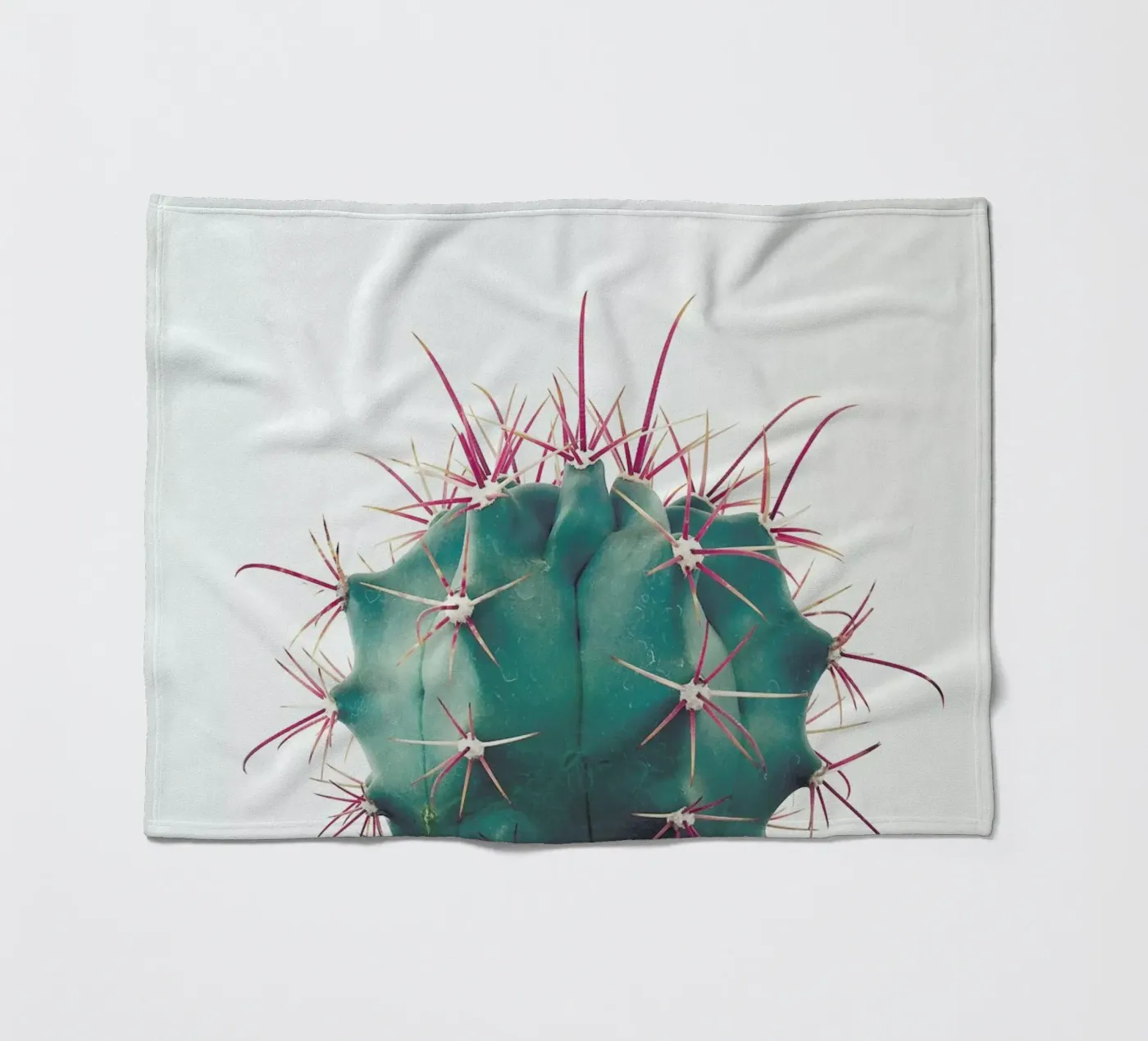 Ferocactus fleecedeken van Cassia Beck Photography