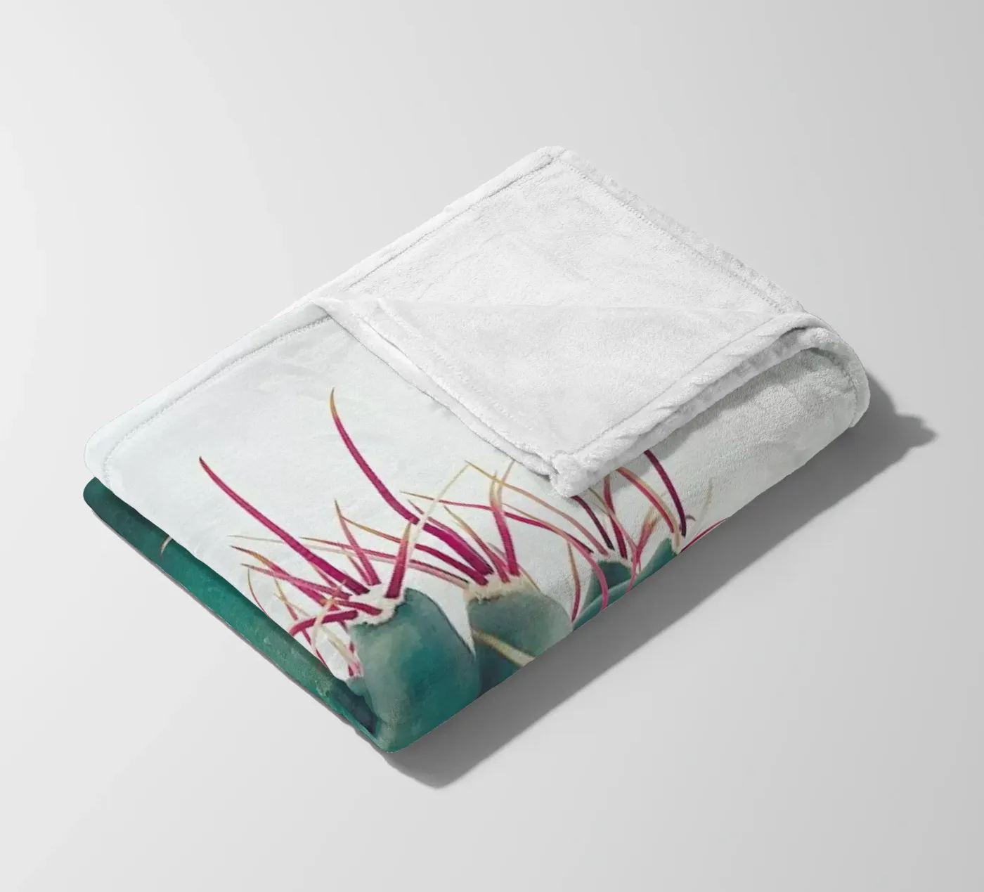 Ferocactus fleecedeken van Cassia Beck Photography