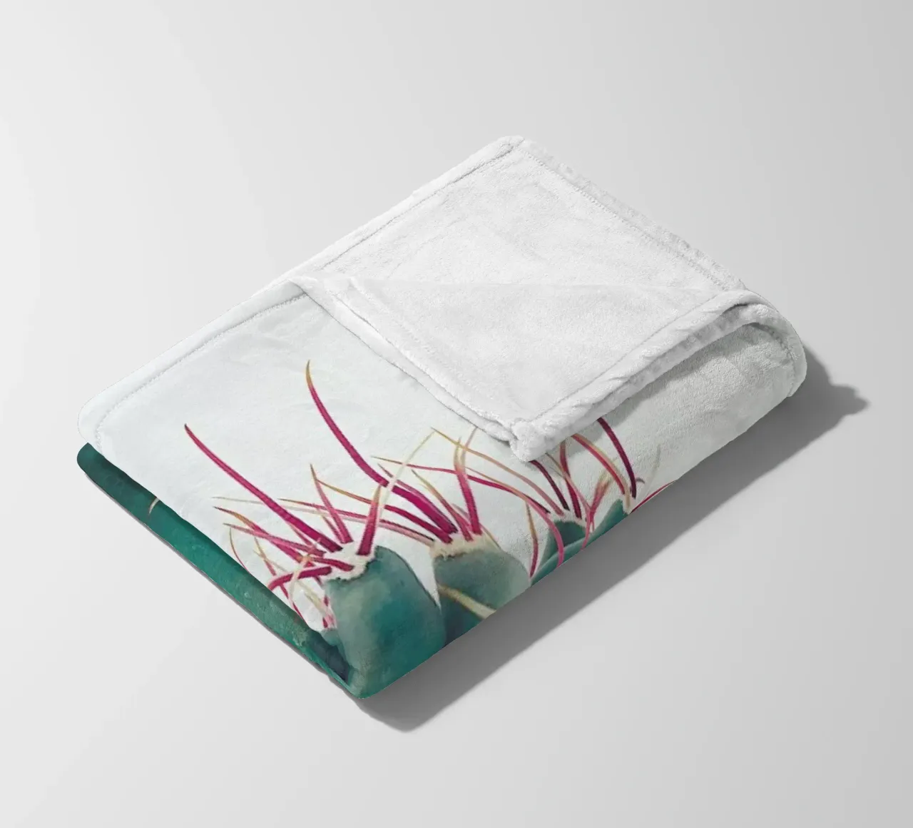 Ferocactus fleecedeken van Cassia Beck Photography