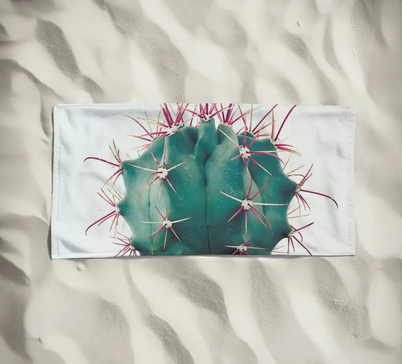 Ferokaktus Strandtuch von Cassia Beck Photography