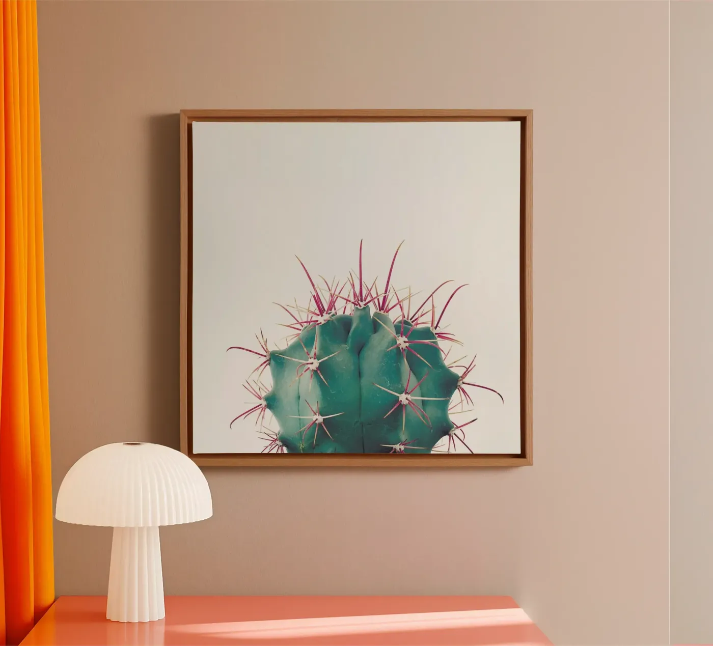 Ferocactus canvas van Cassia Beck Photography