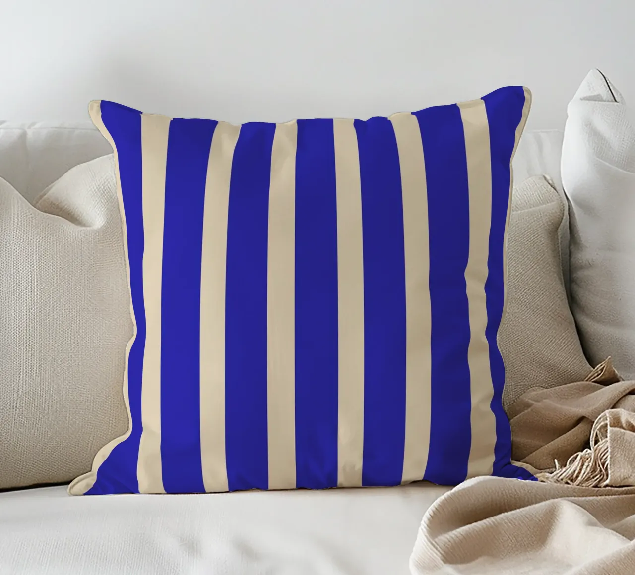 Bauhaus 1919-Inspired Geometric Print – Minimalist Abstract cuscino da PrintCessStudio