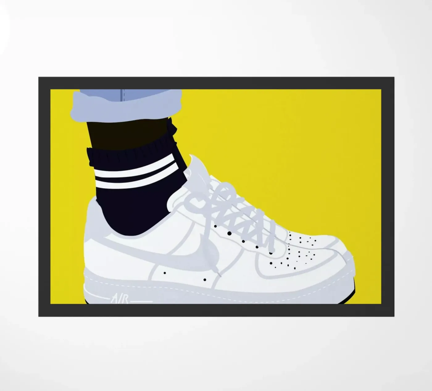 Force One Fußmatte von Céleste Wallaert