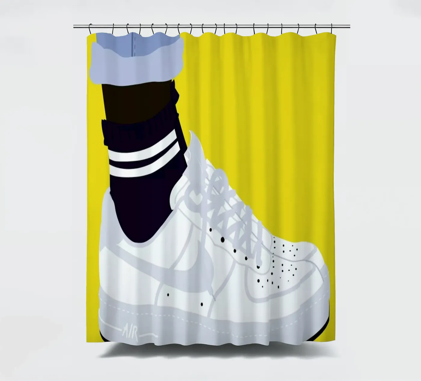 Force One Duschvorhang von Céleste Wallaert