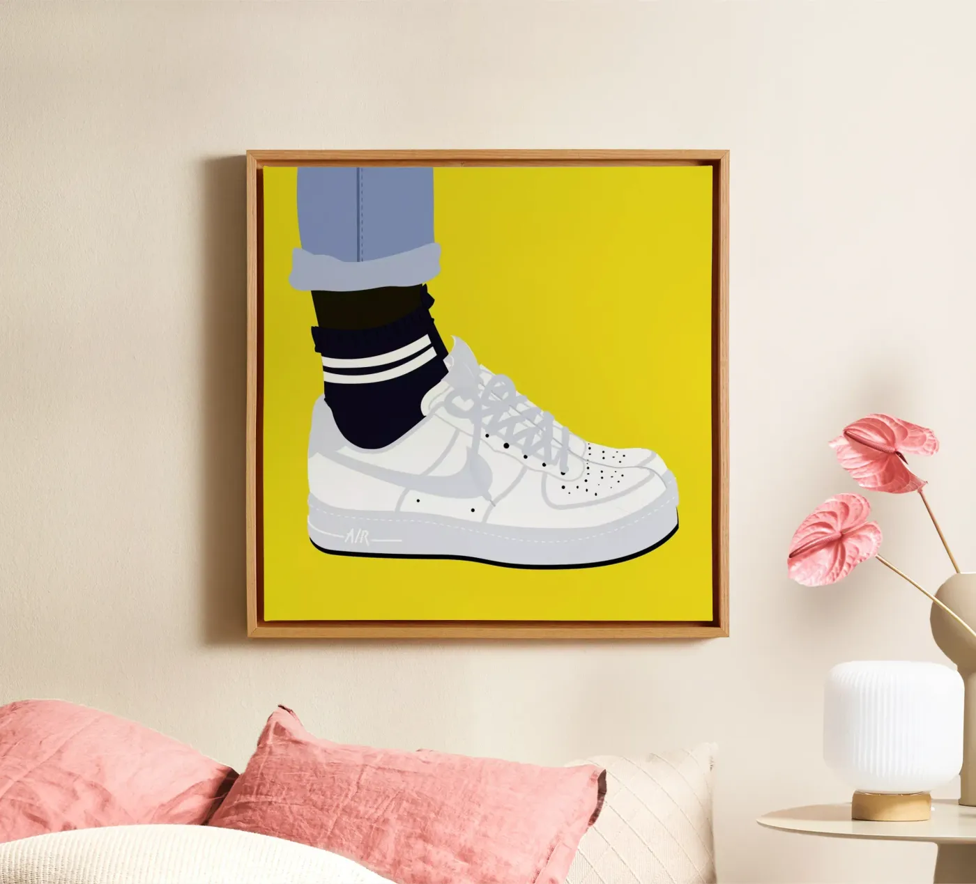 Force One tela da Céleste Wallaert