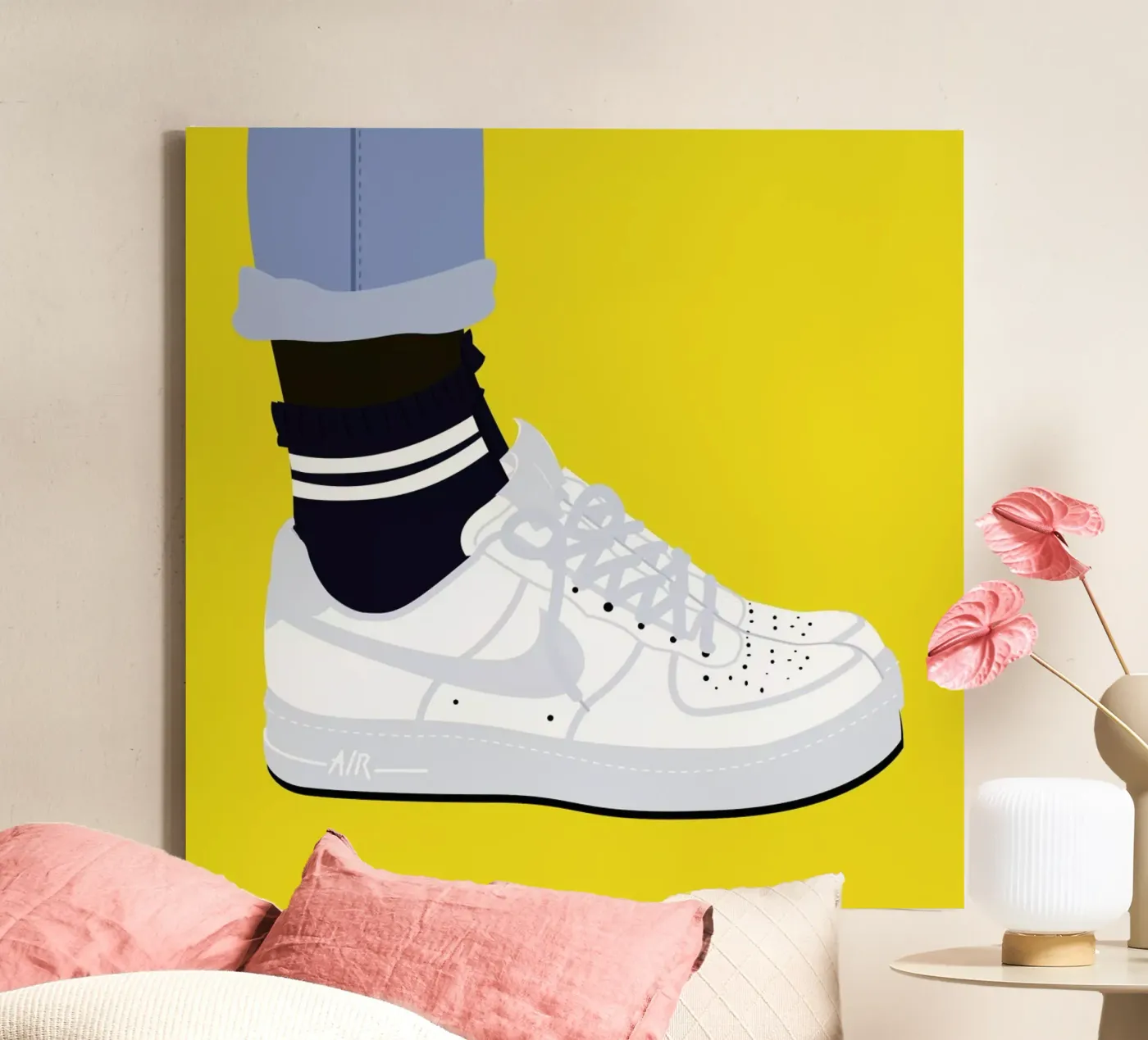 Force One tela da Céleste Wallaert