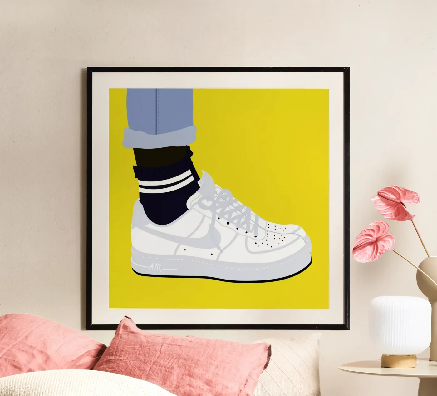Force One Poster von Céleste Wallaert