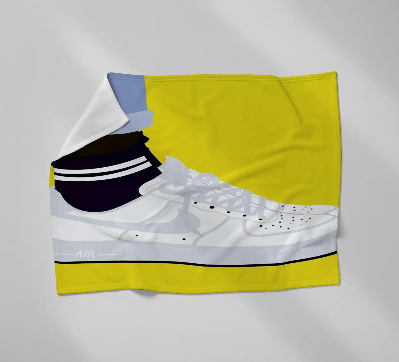 Force One coperta in pile da Céleste Wallaert