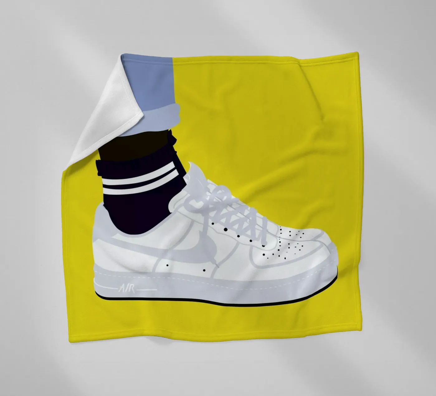 Force One fleecedeken van Céleste Wallaert