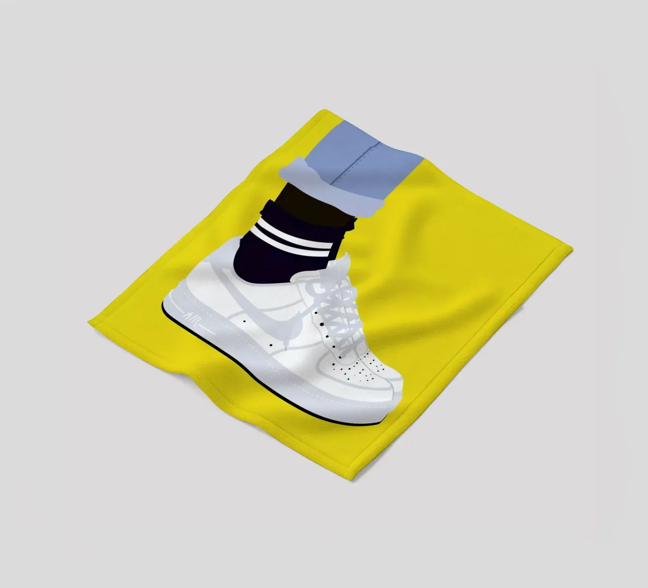 Force One fleecedeken van Céleste Wallaert