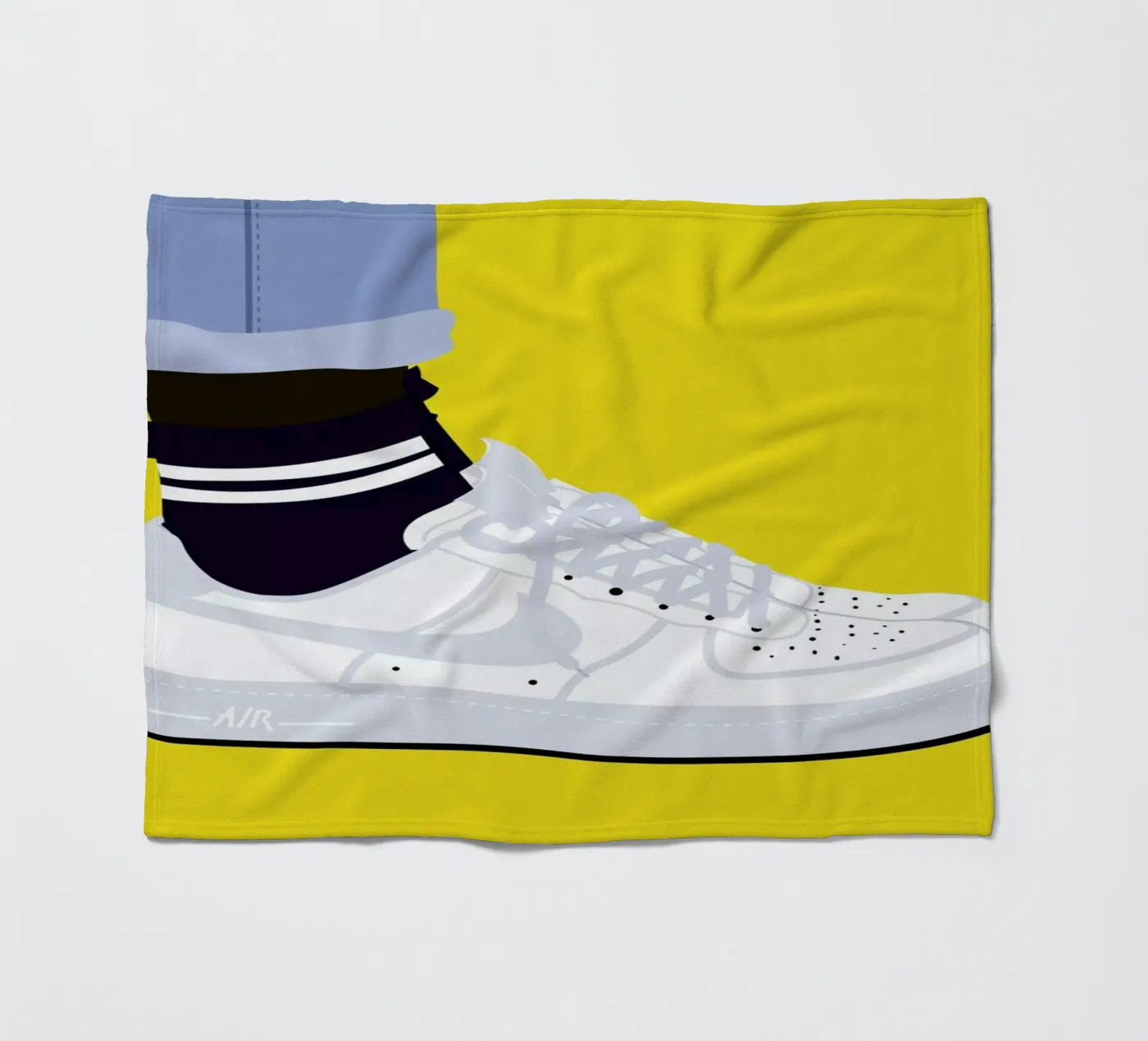 Force One fleecedeken van Céleste Wallaert