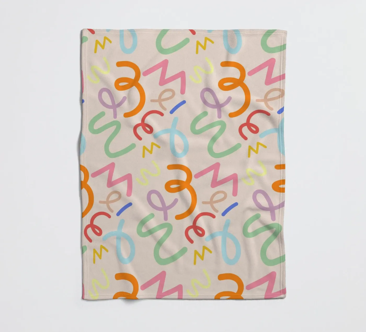 Scribbles Fleecedecke von susanapaz