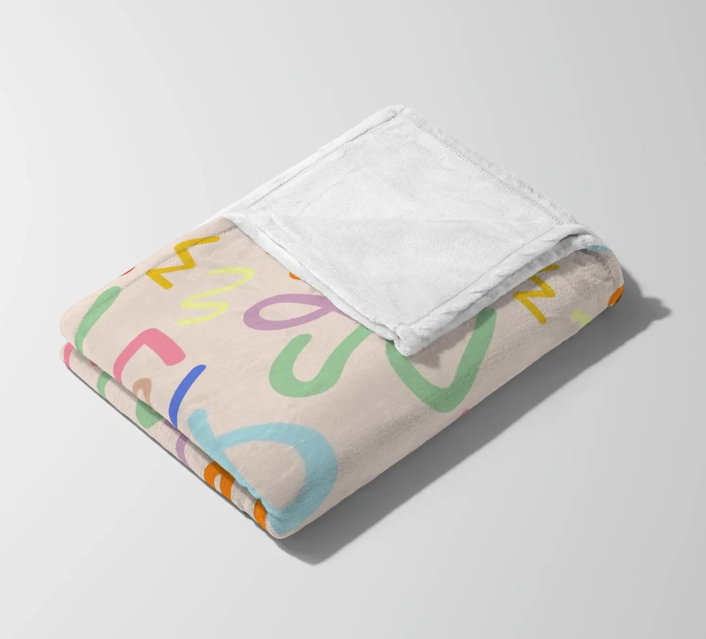 Scribbles plaid polaire de susanapaz