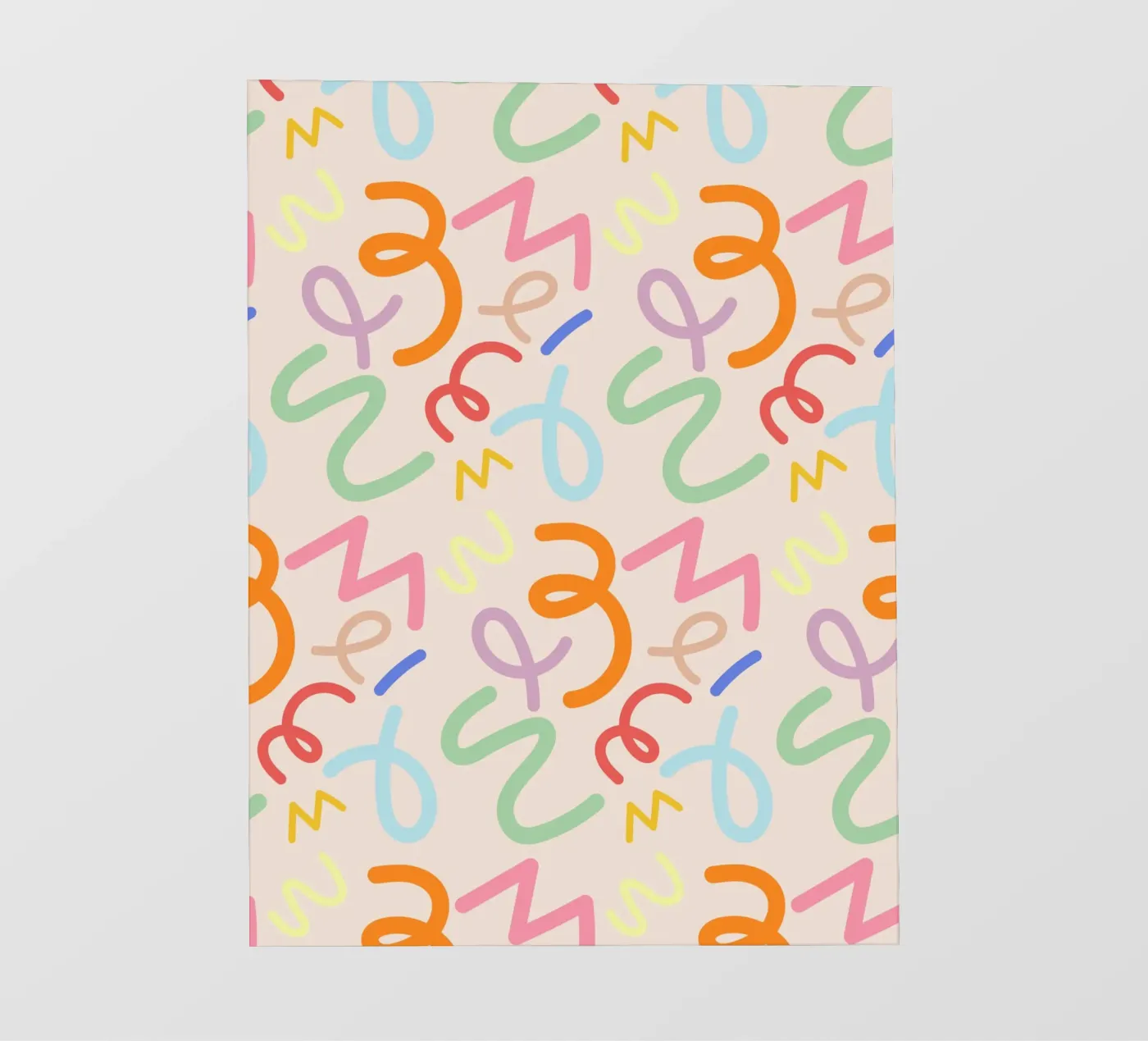 Scribbles telo in pvc da susanapaz