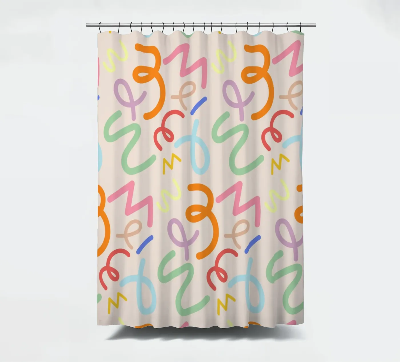 Scribbles douchegordijn van susanapaz