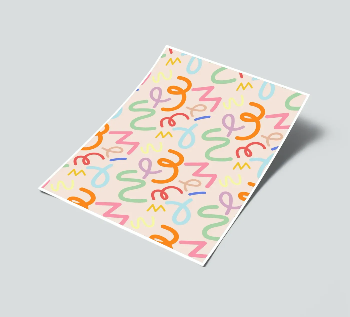 Scribbles stickervel van susanapaz
