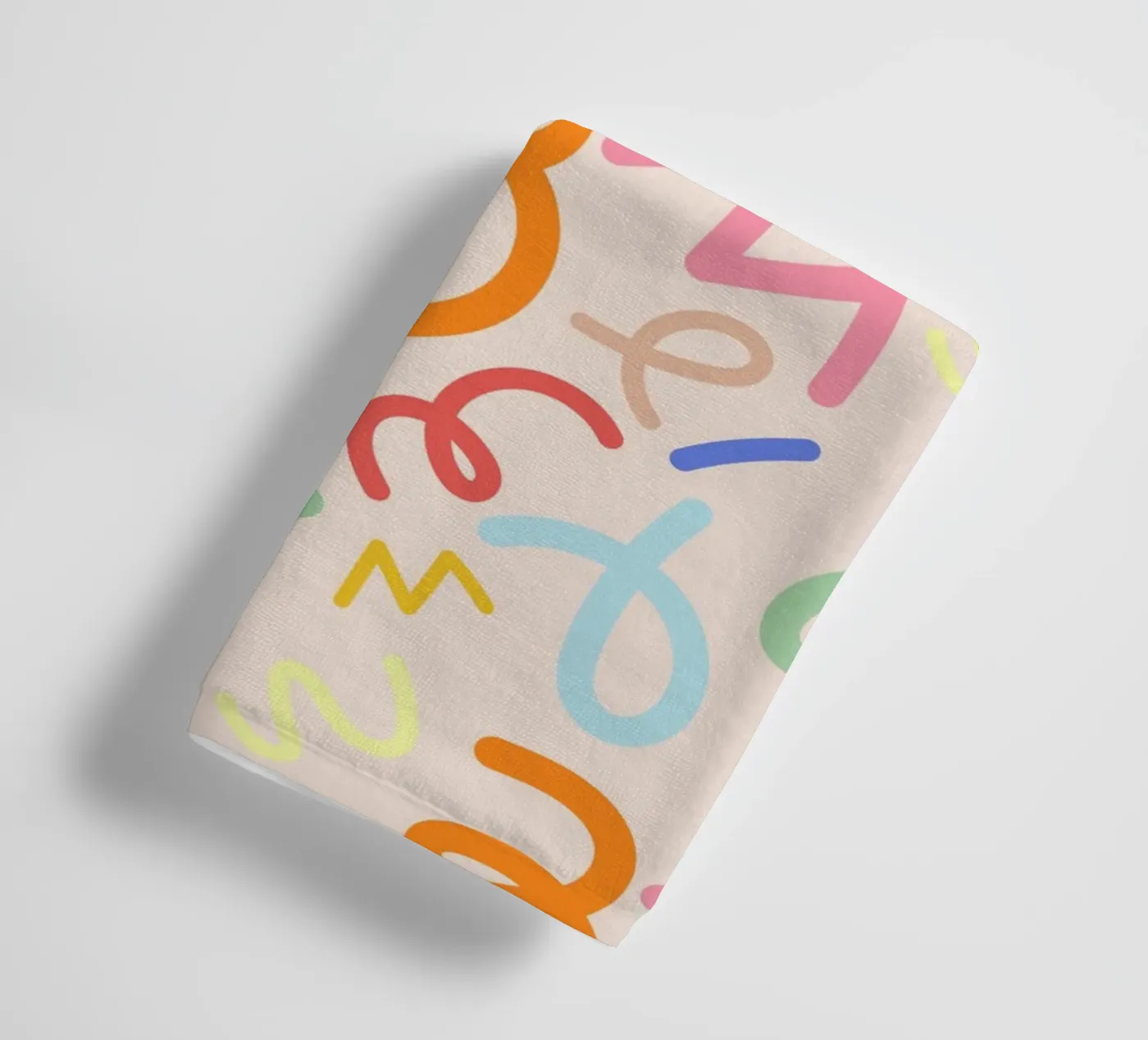 Scribbles towel by susanapaz
