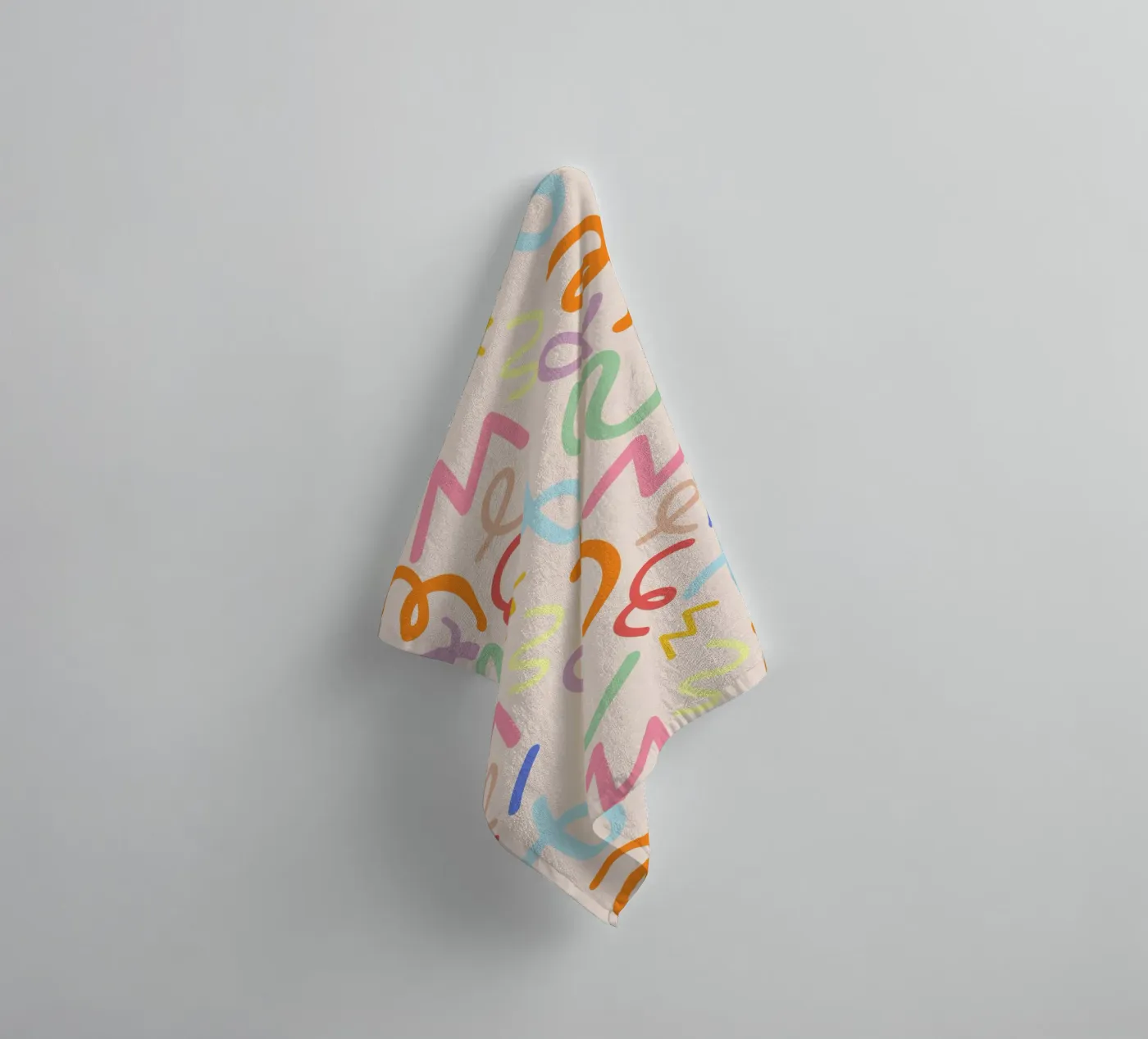 Scribbles towel by susanapaz