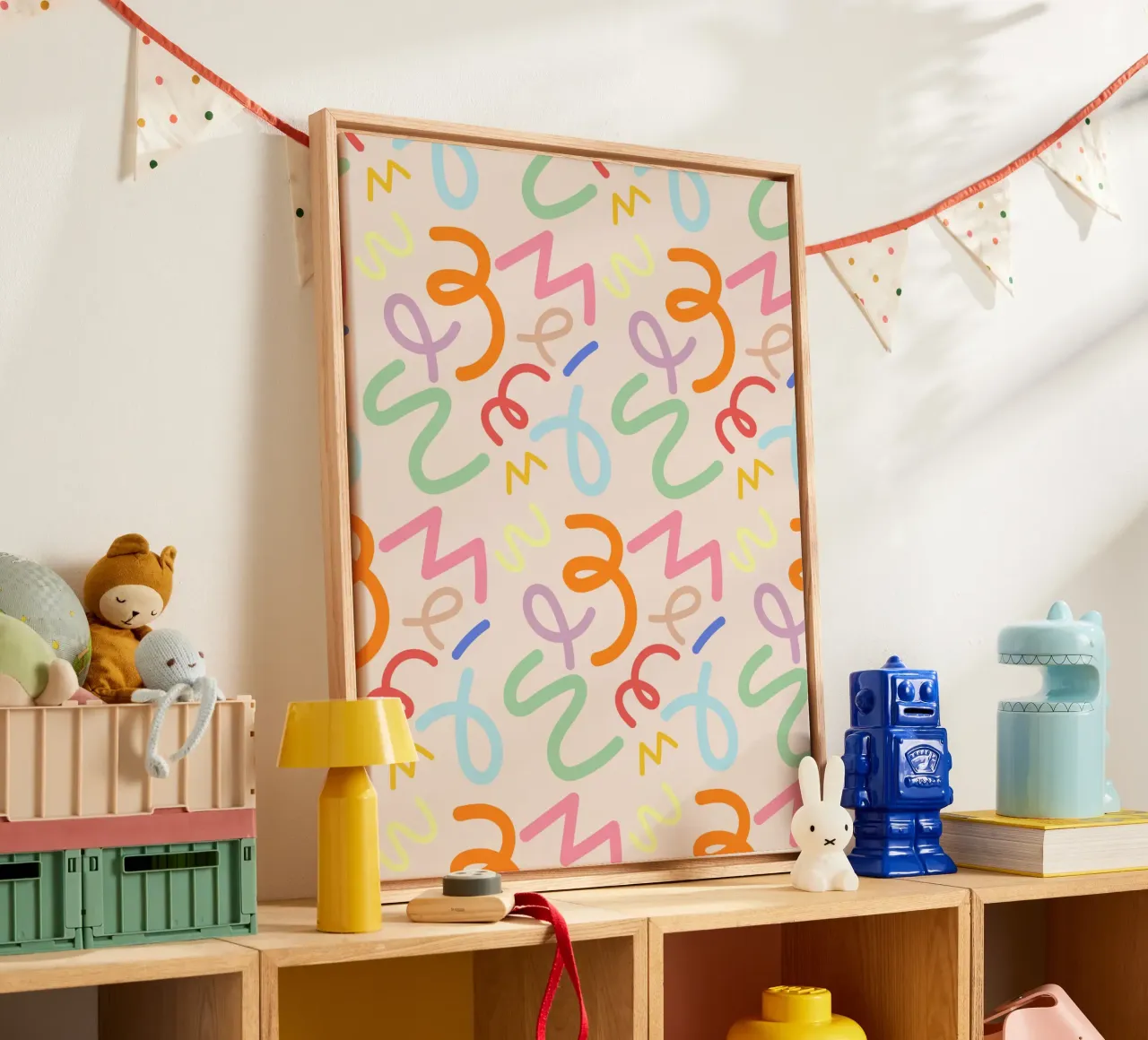 Scribbles canvas by susanapaz