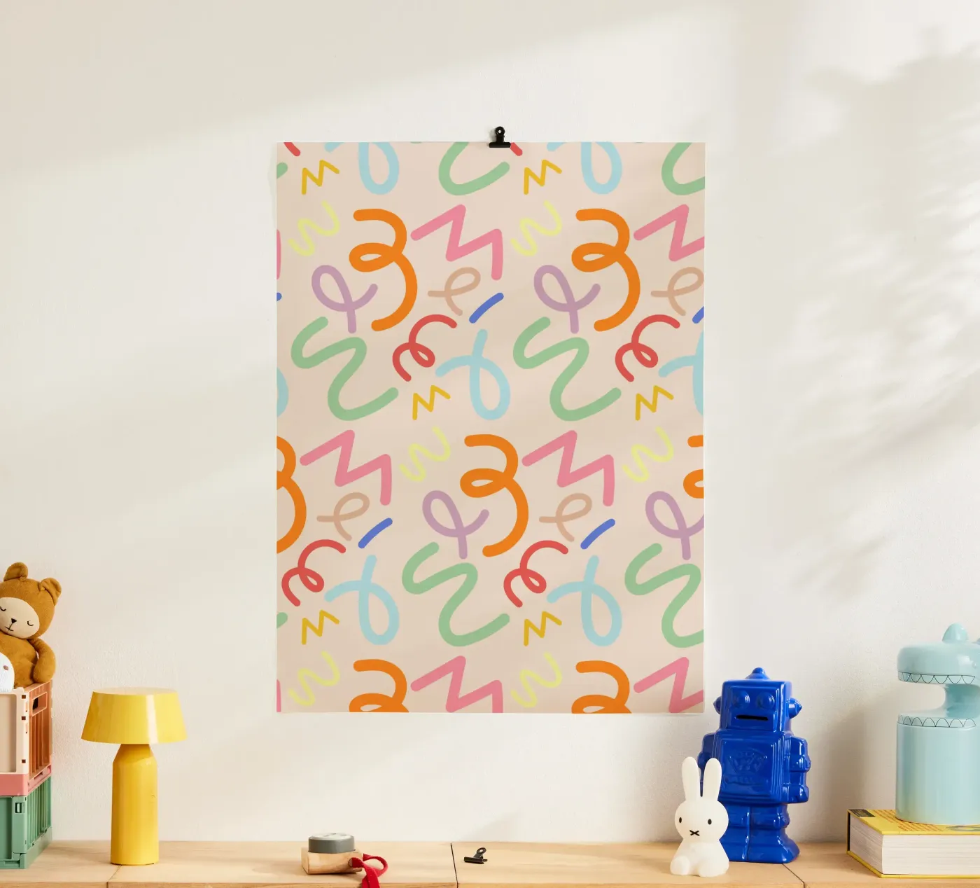 Scribbles Poster von susanapaz