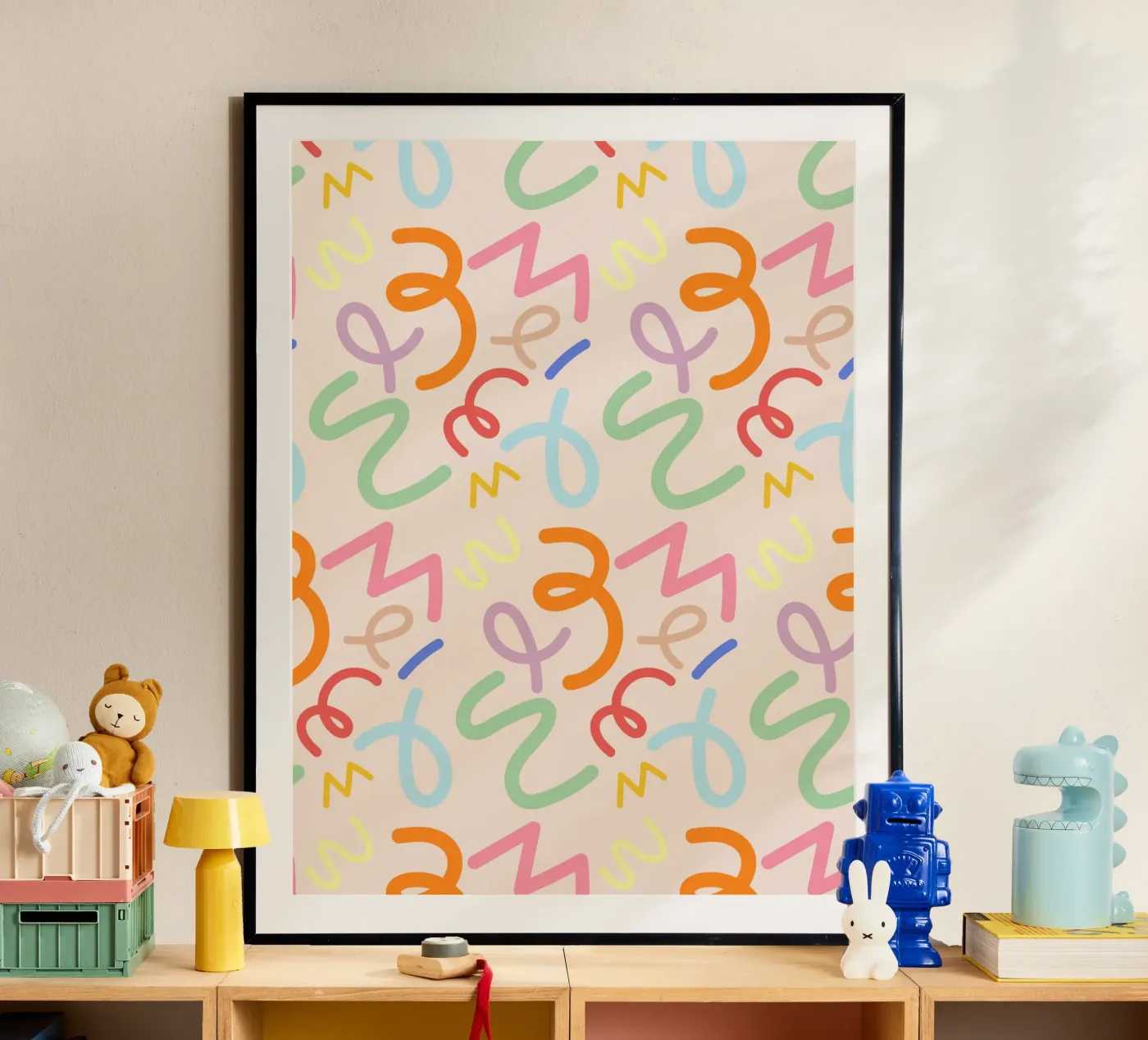 Scribbles Poster von susanapaz