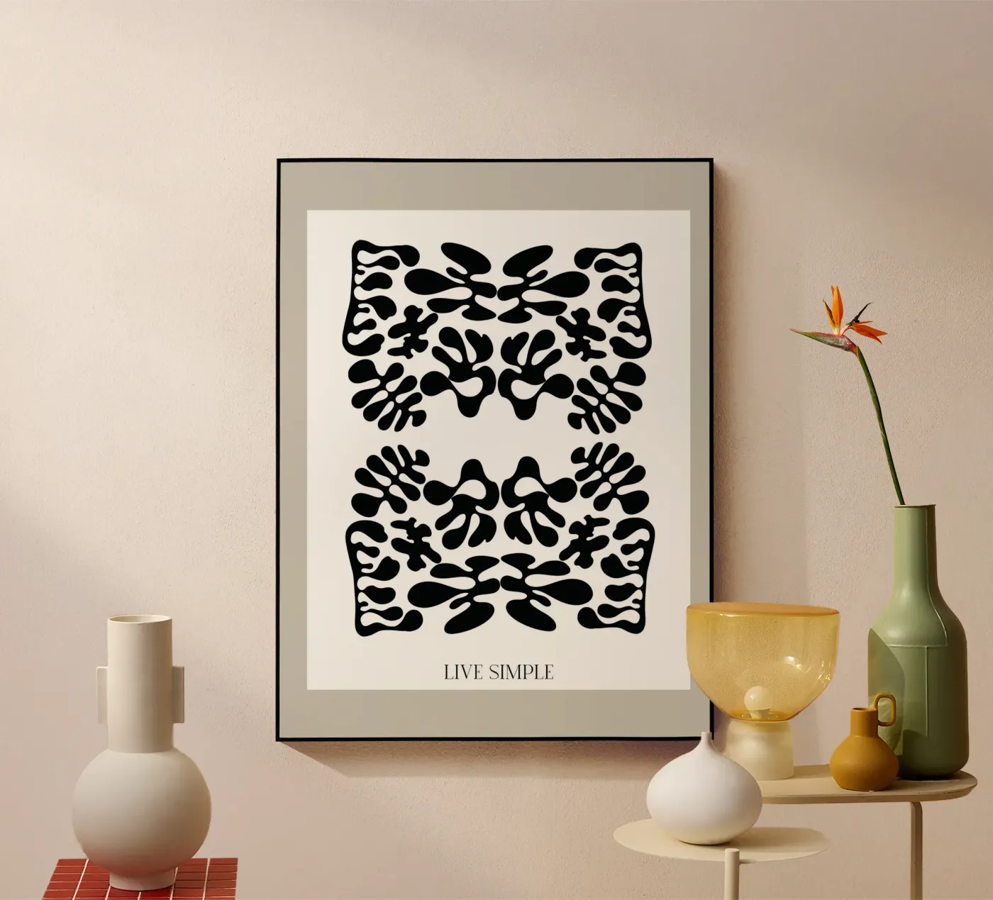 Live Simple No 12 plexiglass da treechild