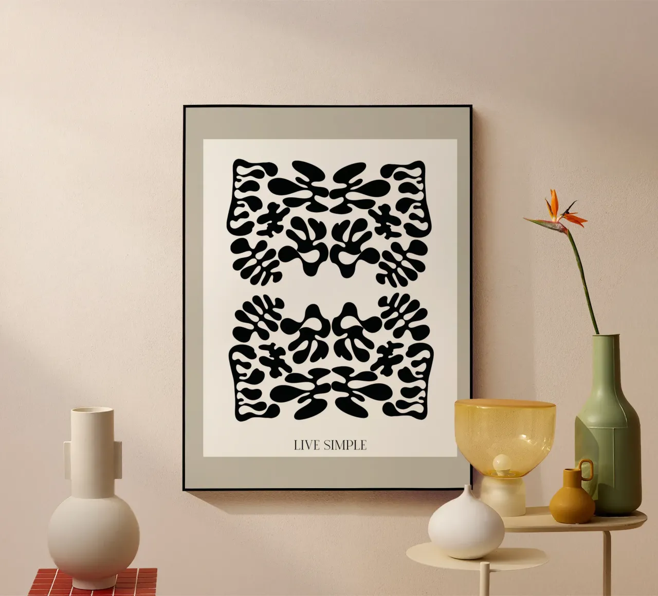 Live Simple No 12 plexiglass da treechild