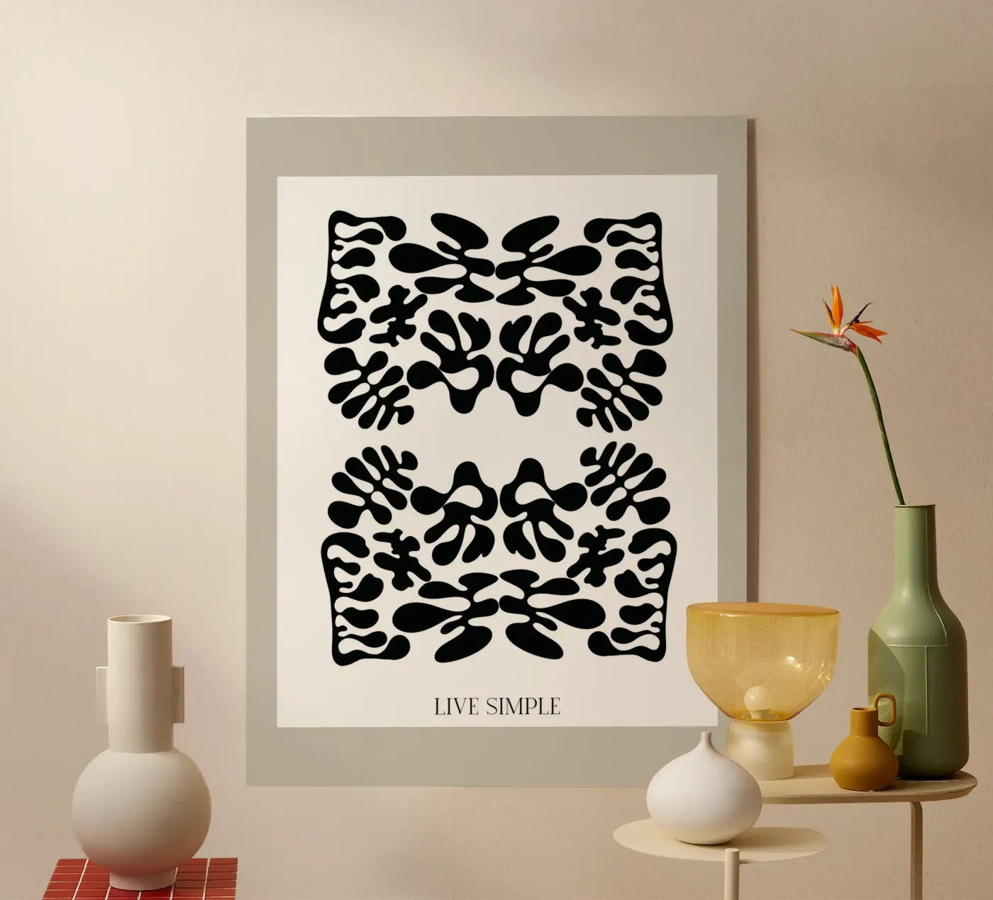 Live Simple No 12 plexiglass da treechild