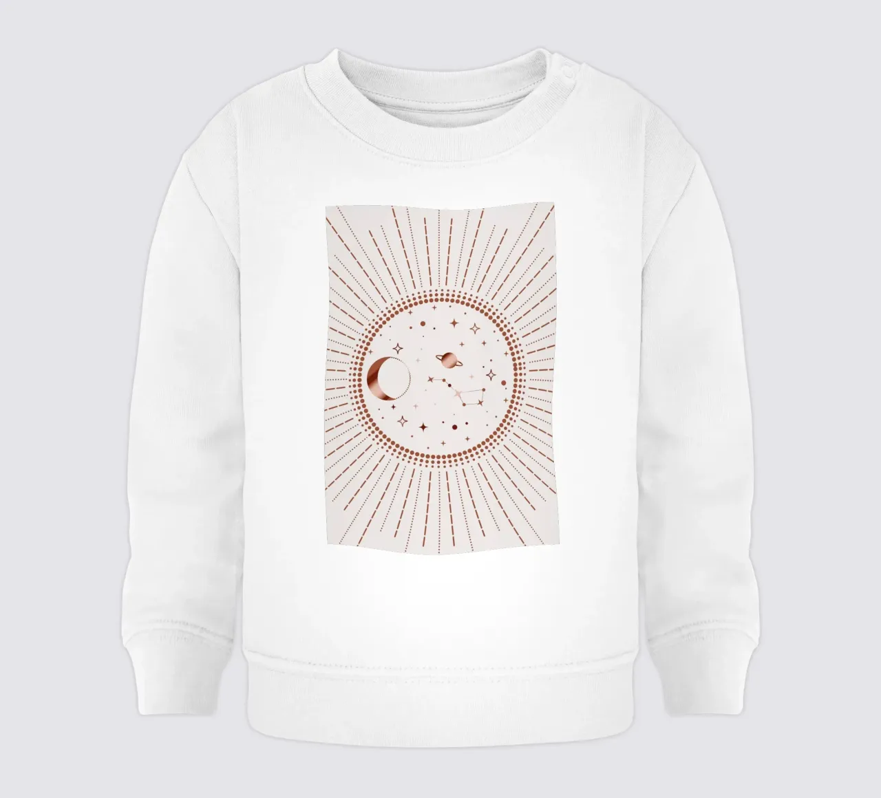 Planet Love I felpa neonato da cafelab