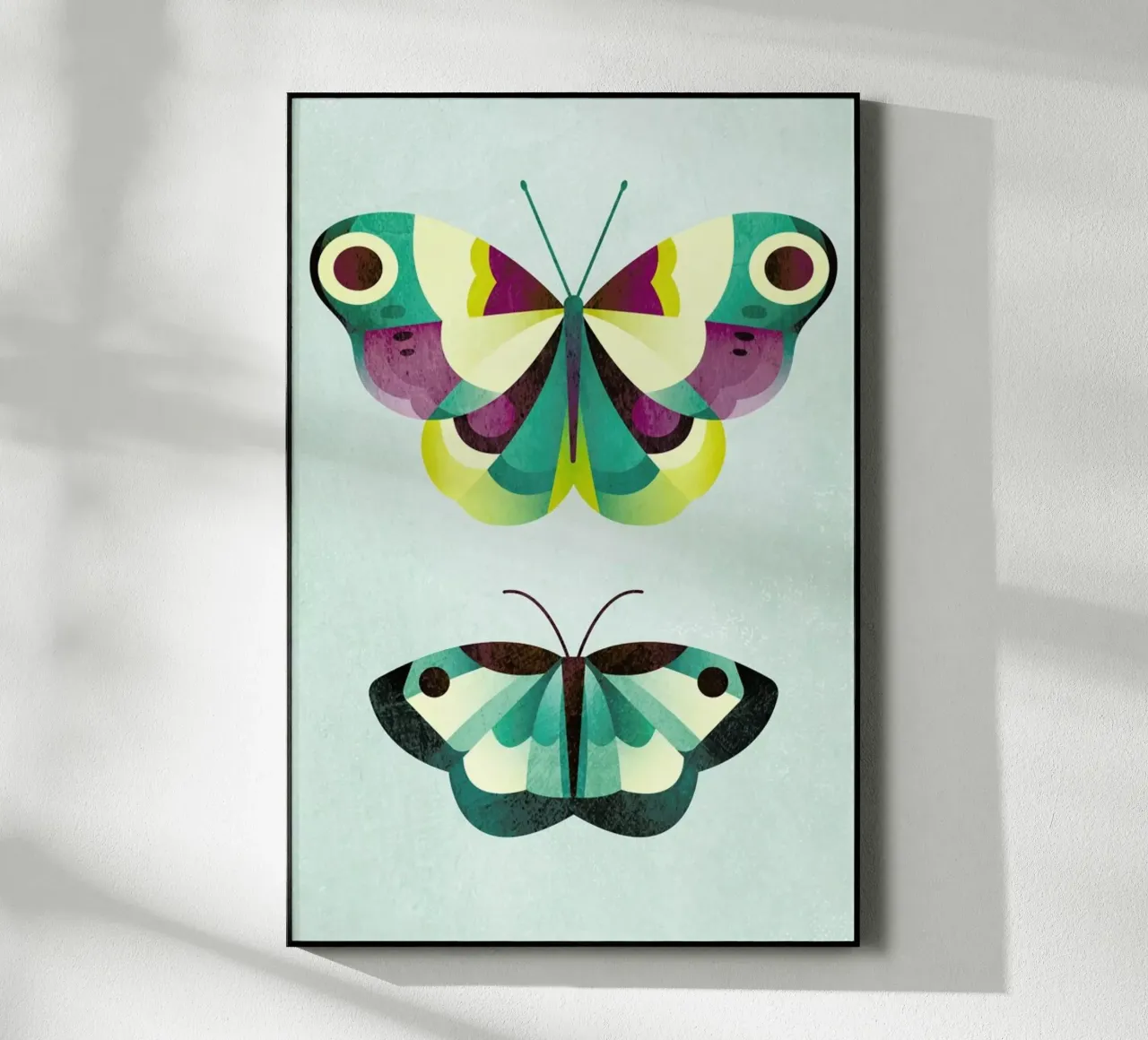 Schmetterlinge plexiglass da A Nordic Girl