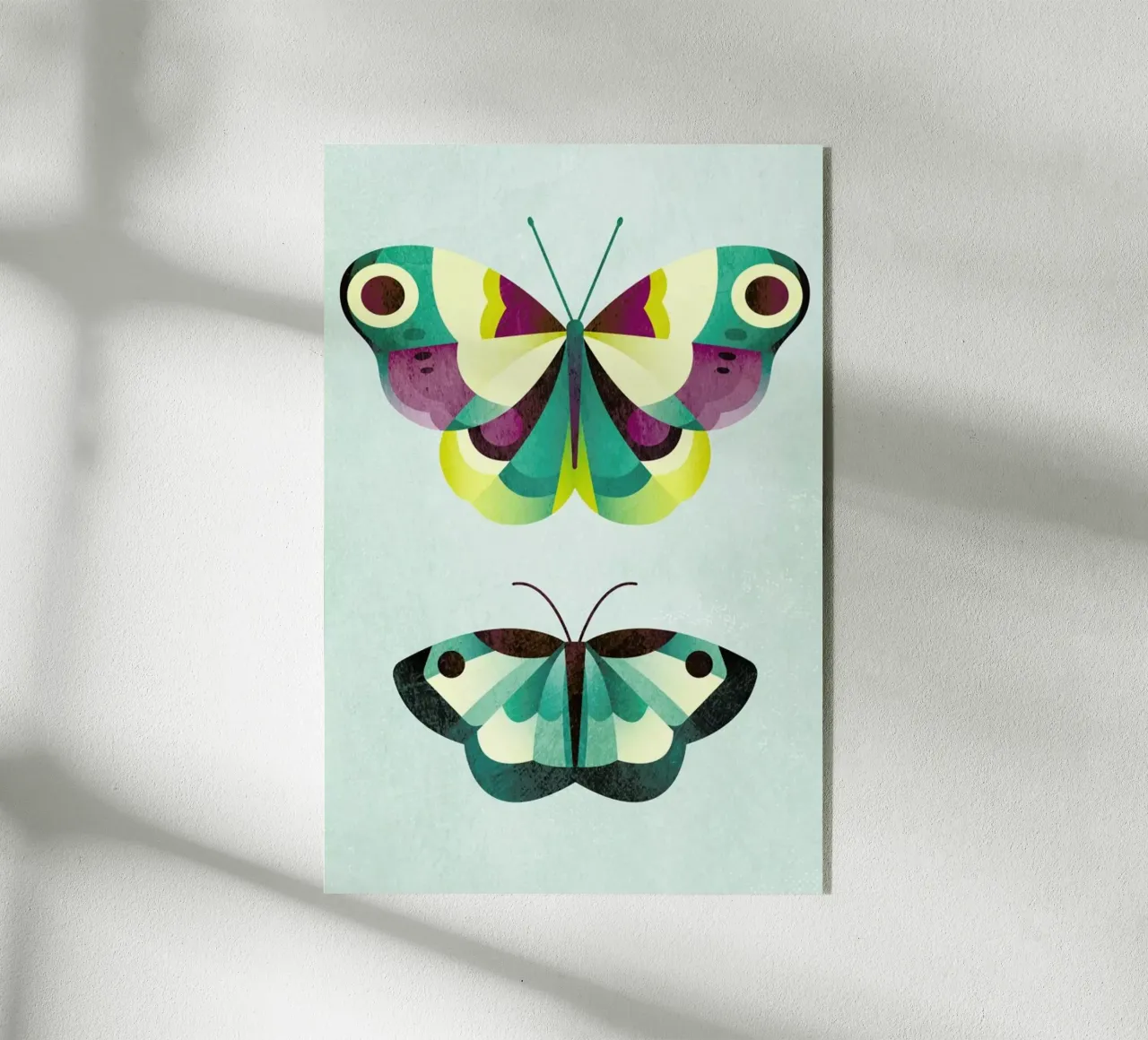 Schmetterlinge plexiglass da A Nordic Girl